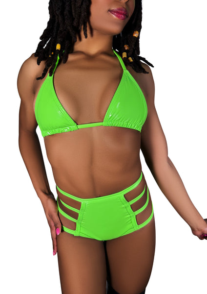 Cleo The Hurricane Bikini Pop Liquid String Bikini Top
