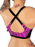 Cleo The Hurricane Crop Top Cross Back Crop Top