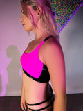 Cleo The Hurricane Crop Top Essential Cross Back Crop Top