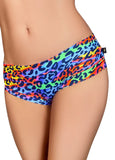 Cleo the Hurricane Shorts Multi-Leopard Hot Pants