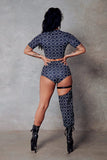 Creatures of XIX Apparel & Accessories 119 Chaps- Black Print