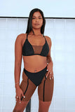 Creatures of XIX Tops Silhouette Plunge Bralette