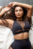 Lunalae Tops Addison Mesh Top Recycled