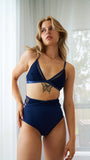Lunalae Tops Daisy Bra Recycled- Navy