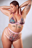 Rolling Bottoms Linger Confetti Hot Pant Thong