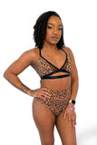 Slink Apparel Pole Bottoms Brass Doll High Waisted Pole Bottoms