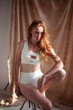 Sway Polewear Tops Bettie Top- Milky White Regenerated XS ONLY