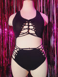 Twisted Movement Bodysuit Black Burner Bodysuit