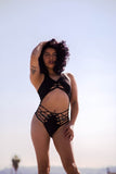 Twisted Movement Bodysuit Black Burner Bodysuit