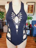 Twisted Movement Bodysuit Black Hot Girl Summer Bodysuit