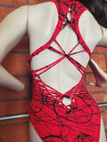 Twisted Movement Bodysuit Red Drizzle Hot Girl Summer Bodysuit