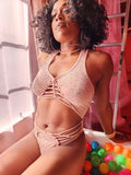 Twisted Movement Rhinestone Sand Storm