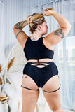 Chantay Polewear Bottoms Wildbird Shorts- Black