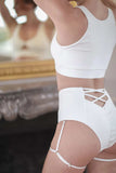 Chantay Polewear Bottoms WIldbird Shorts- White