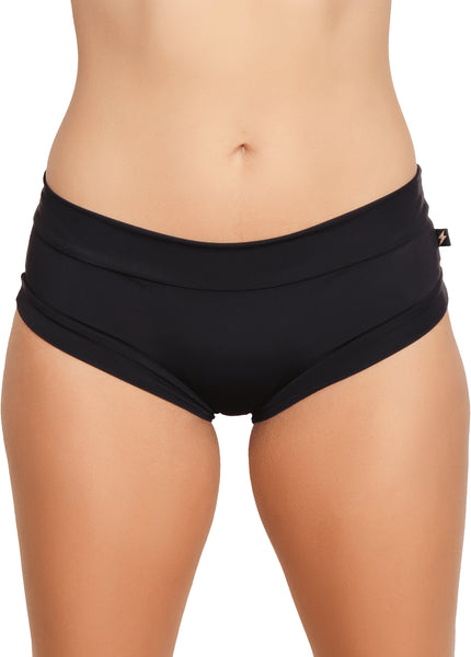 Cleo the Hurricane Shorts Essential Hot Pants- Black