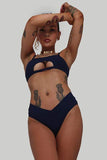 Hills Bottoms Ribbed Navy