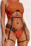 Creatures of XIX Shorts Safari Cheeky Bottoms Orange