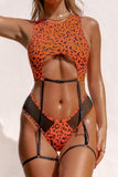 Creatures of XIX Shorts Safari Cheeky Bottoms Orange