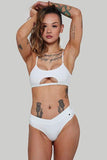 Creatures of XIX Tops Hills Reree Top Ribbed White