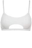 Creatures of XIX Tops Hills Reree Top Ribbed White