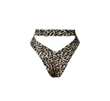 Hamade Activewear Bottoms Dot Print Bikini Bottom
