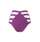 Hamade Activewear Bottoms Violet Caged High waisted Bottom