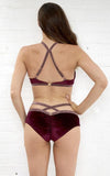Luna Pole Wear Bottoms Sienna Low Waist Shorts Magenta