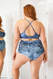 Delphine Top - Gun Metal