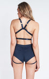 Follow Me Bra Navy - Luna Pole Wear - PoleActive