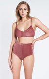 Lana Top Dusty Rose - Luna Pole Wear - PoleActive