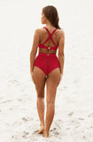 Luna Pole Wear Tops Luminous Top Red