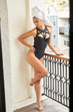 Lunalae Bodysuits Scarlett Bodysuit Recycled Black