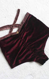 Lunalae Shorts Sienna High Waist Shorts Magenta