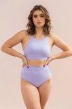 Lunalae Tops Aria Top Recycled - Lilac