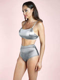 Lunalae Tops Maya Top Silver