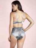 Lunalae Tops Maya Top Silver