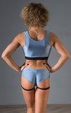 Lisa Top Blue Grey