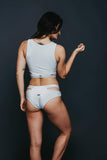 Paradise Chick Tops Top Laura Sparkle Silver