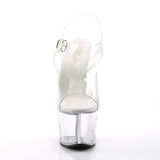 7" Heel, 2 3/4" PF 7" - 7 1/2" Heel Clr/Clr SKY308/C/M