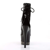 Adore 1018-3 Black Pewter Rhinestone