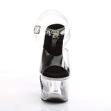 Tipjar 708-5 Clear/Black Footbed
