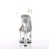 Tipjar 708-5 Clear/White Footbed