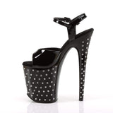 8" Heel, 4" PF Specialty Collection Blk Pat/Blk STDUS809/B/M