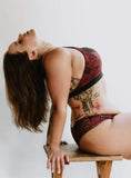 Sway Polewear Tops Koi Jayne Top  - Japanese Red