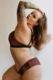 Sway Polewear Tops Koi Jayne Top  - Japanese Red