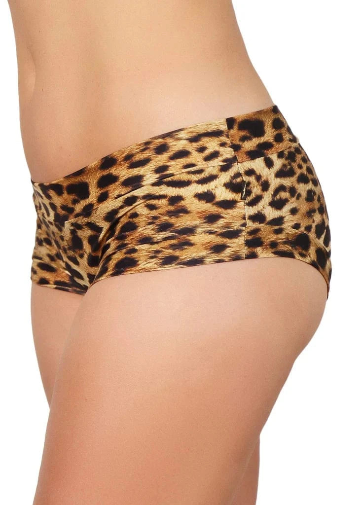 Cleo The Hurricane Hot Pants Leopard Hot Pants