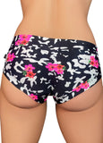 Cleo the Hurricane Shorts Pink Hibiscus Hot Pants