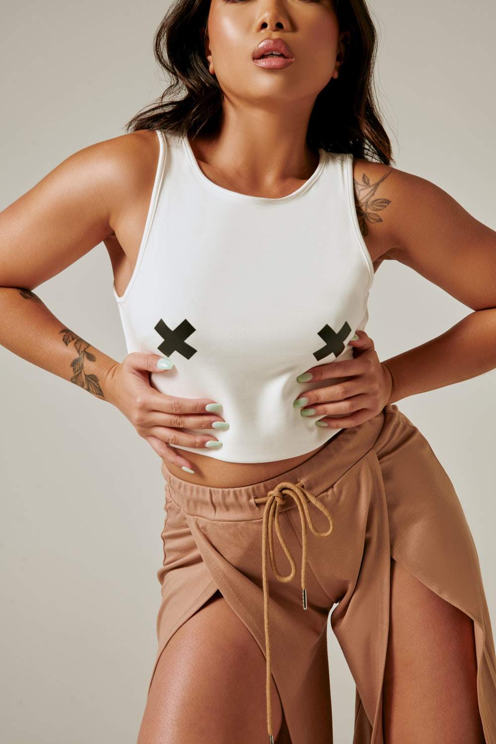 Creatures of XIX Tops XX Tee White