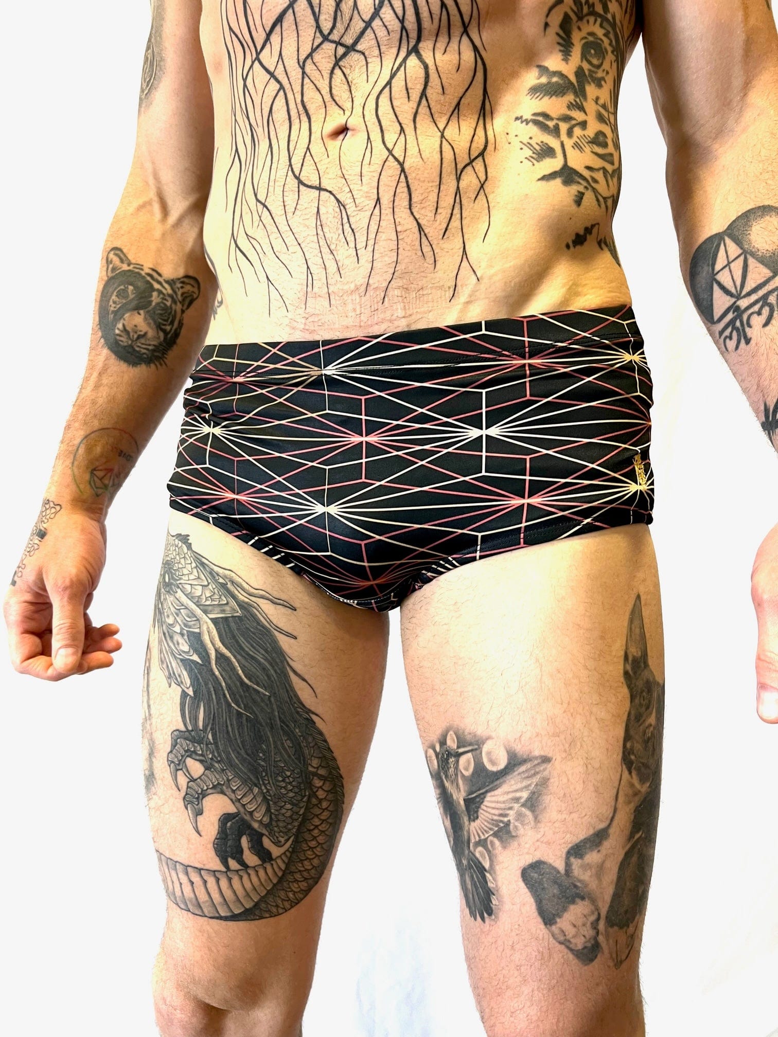 GRENADE DANCE WEAR Shorts Roxy Brief- Abstract