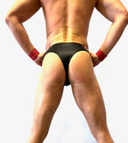 GRENADE DANCE WEAR Shorts Tanga Suspender Bottom- Black